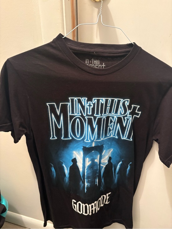 Hot Topic Other - Hot Topic Black 'In This Moment' Godmode Graphic Tee with Blue Accents
